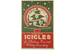 Bethany Lowe Christmas Silver Brite Tinsel ICICLES Plastic Vintage Lg0768