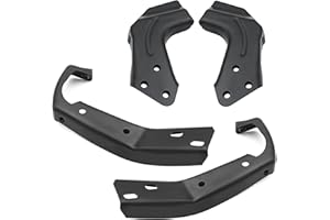 labwork Set of 4 Front Bumper Brace Brackets Left Right Replacement for C Series K Series 1500 2500 3500 1994-2000 GM1067127 GM1066127 GM1067117 GM1066117