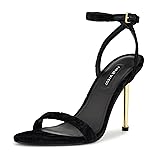 Nine West Women's Reina2 Heeled Sandal, Black
