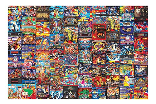 Pinball Parlor Retro Arcade Puzzle for Adults and