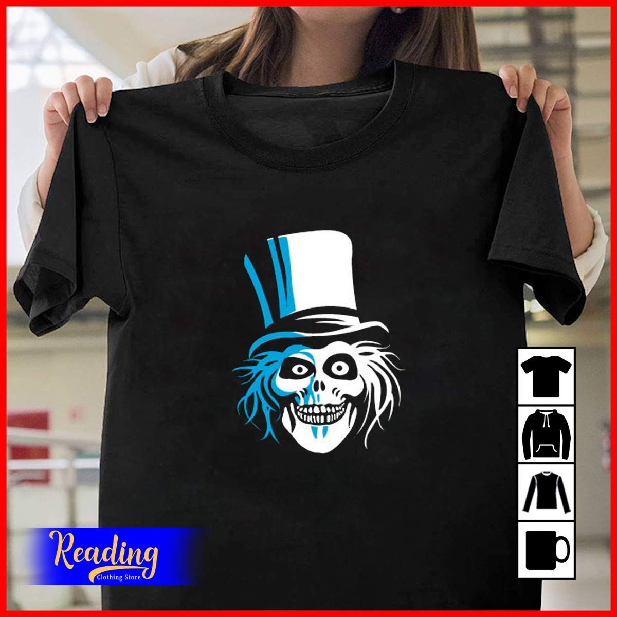 Hatbox Ghost Halloween T Shirt Tank Top Minaze