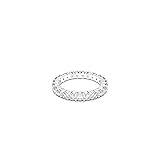 Swarovski Vittore XL Ring, Clear circle-cut