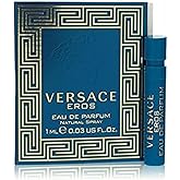 Versace Eros Eau De Parfum Travel Sample Spray Vial .03 Oz/1 Ml