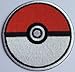 Pokemon Pokeball Embroidered Iron on Patch 3