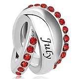 LovelyJewelry April Birthday Simulated Birthstone