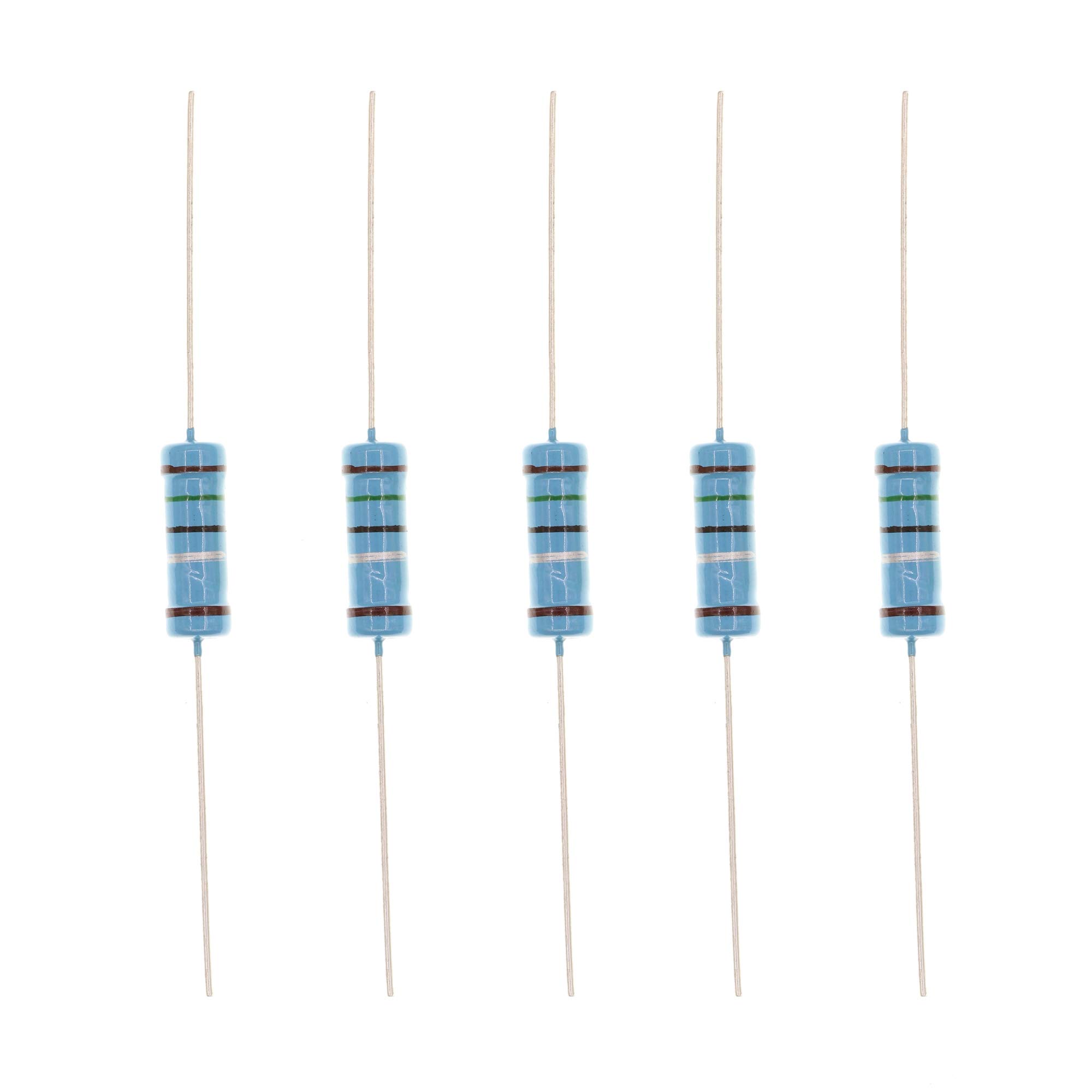 HUABAN 20PCS 3W 3 Watts 1R5 1.5 Ohm 1% Metal Film Resistor