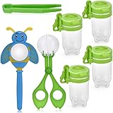 SHIGUANG Outdoor Explorer Kit, Premium Outdoor Insect Observation Tools Includes 4 Mini Insect Culture Bottles, 2 Clips and 1