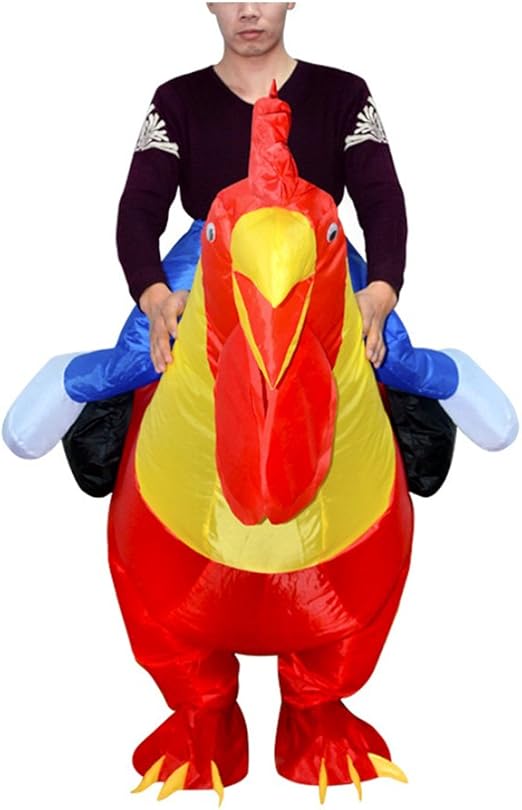 BOW Halloween Inflatable Costume Chicken Inflatable Costume Novelty