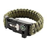 M-Tac Survival Paracord Bracelet - Cord 12 ft