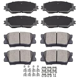cciyu D1210 D1212 Front & Rear Ceramic Disc Brake