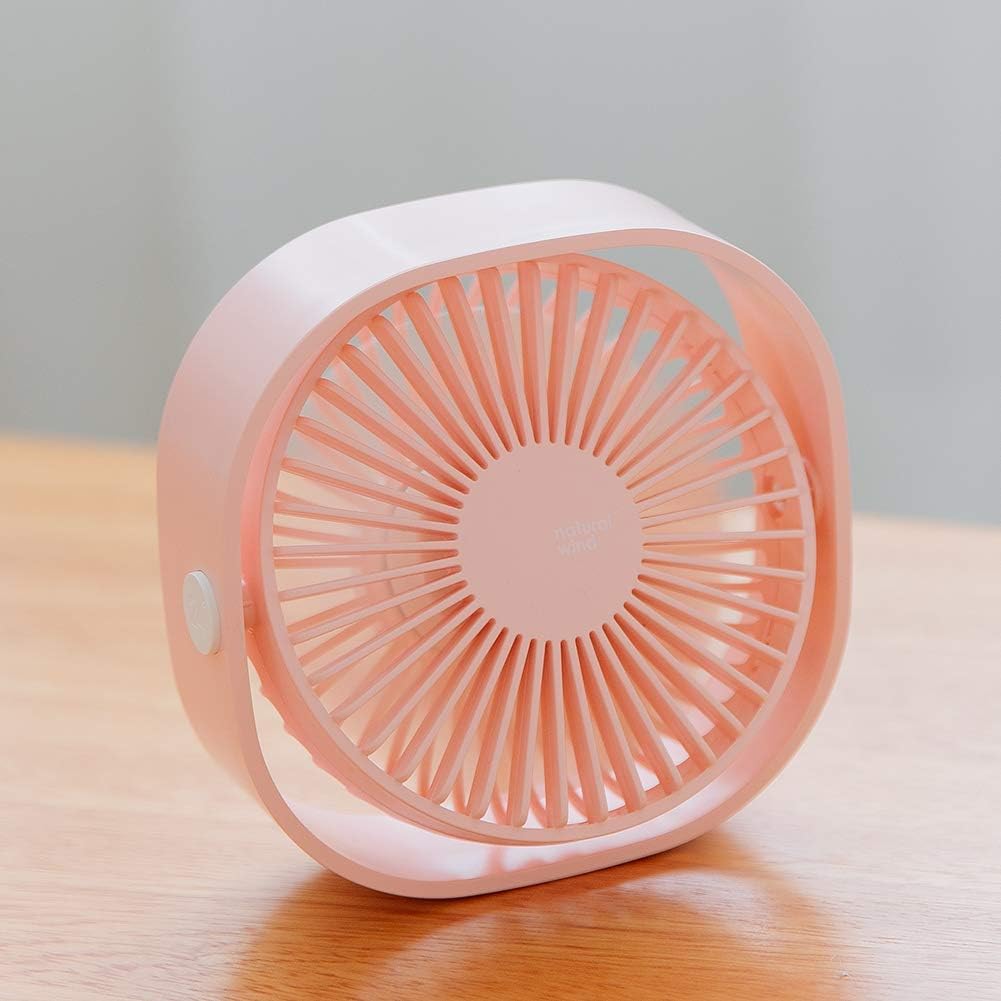 AmuseNd USB desktop fan, USB power supply ultraquiet threespeed