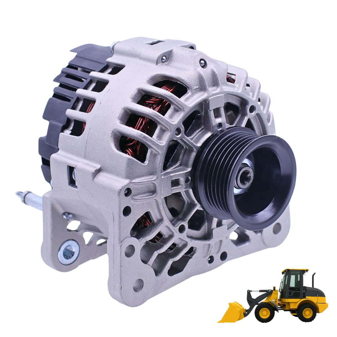 Photo 1 of 12V 70A RE529377 AT476305 Alternator For John Deere Engnie 5030 4024 For Loader 244J 304J 324J Tractor 4120 4320 4520 4720 5065M 5075M 5225 5325 5425 5715 6100D CT315 313 325 70HP #AL5057X RE509648
