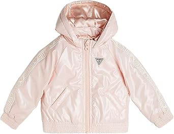 pink guess jacket