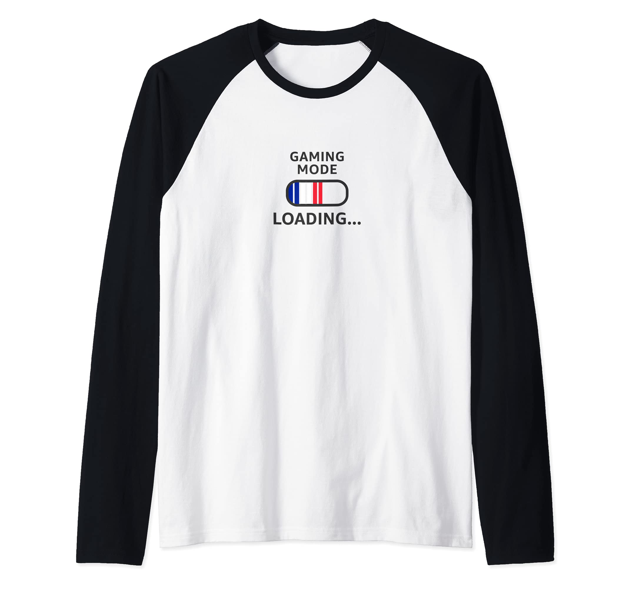 Flag France Raglan Baseball Tee