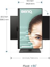 BenQ GW2490T 23.8 Inch IPS Monitor FHD 1080p 100Hz Ergonomic Design view 4