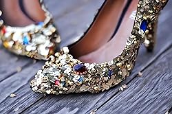 4000pcs 6mm Glitter Flower Bulk Loose Sequins