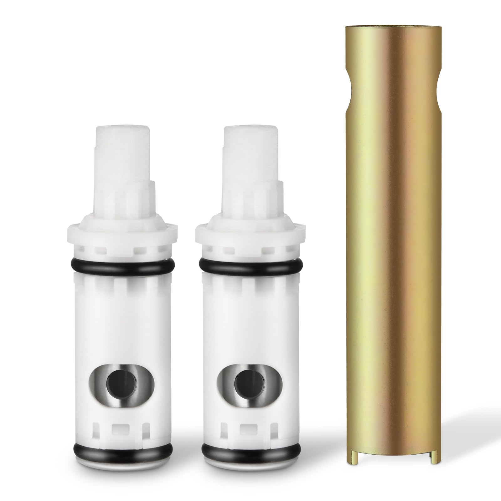 Photo 1 of 1224 Replacement Cartridge Kit for Two Handle Faucets,Faucet Cartridge Replacement Bathtub Valve Repair with Retainer Removal Tool