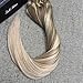 Full Shine 16inch 120 Gram 9 Pcs Stropez Balayage Ombre Clip in Human Hair Extensions Color #10 Fading to Color #18 and Color #24 Hair Clip in Extensions Full Head Clip in Extensions
