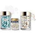 RoC Retinol Correxion Anti-Aging Wrinkle Night Serum (30 CT) + RoC Multi Correxion Hyaluronic Acid Night Serum Capsules (30 CT) & sample, Skin Care Routine Bundle