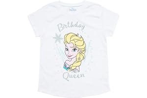 Disney Junior Birthday Girls T-Shirt Toddler to Big Kid Sizes (2T - 14-16)