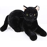 Sosation 16 Inch Cat Stuffed Animal Plush, Realistic Cat Toy Soft Plush Pillow, Cute Gifts Toy for Kids, Birthday Decoration Supplies