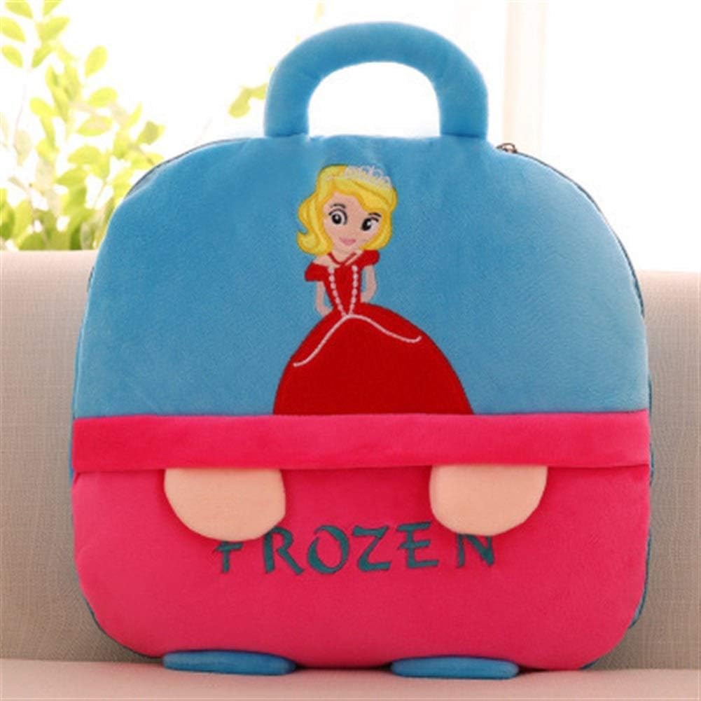 ZHPRZD U-Shaped Pillow Pillow Quilt Dual Purpose, Multi-Function Car Cushion Quilt, Air Conditioning, Children's Lunch Break Blanket, Cartoon Pillow (Color : J, Size : 40X35cm/1X1.6m)