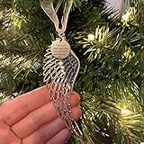 Christmas Ornaments Angel Wings, Memorial Ornaments