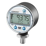 Ashcroft Digital Pressure Gauge w/Backlight, 0-30 psi