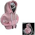 JOYCOURT Car Gear Shift Hoodie, Fashionable Gear Shift Knob Cover, Mini Hoodie for Auto Shifter, Auto Interior Cute Gadgets, Universal Car Decoration Accessories