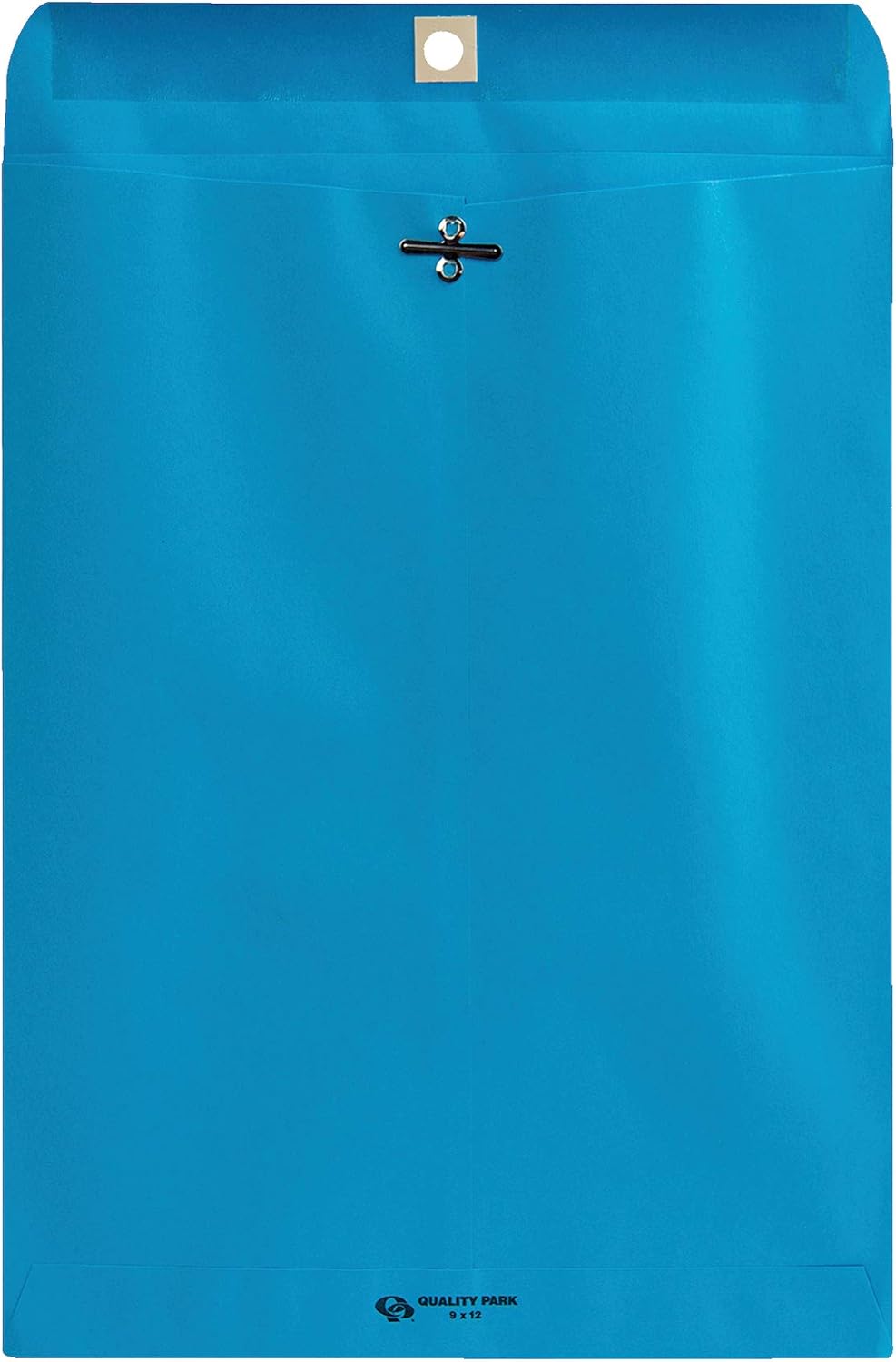 Quality Park Clasp Envelopes, 9 x 12 inches, Blue, Pack of 10 (38737) : Office Products
