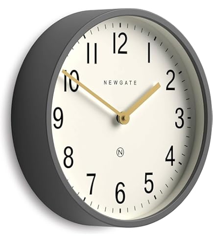Amazon.com: NEWGATE® Bali wall Clock | Scandi Inspired Bamboo