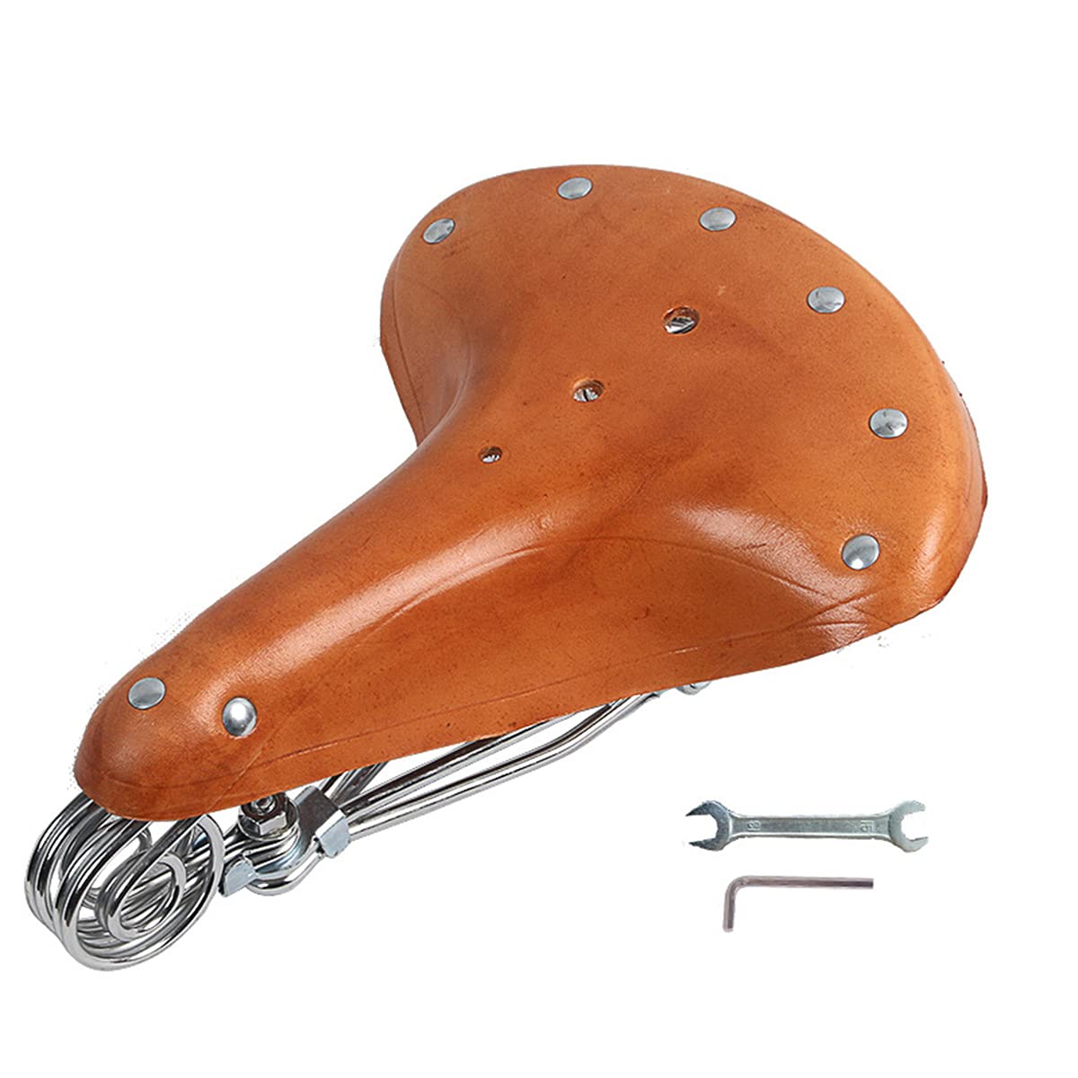 Bicycle Saddle Bike Seat Classic Saddles Cushion Mat Sprung Bicycle Saddle