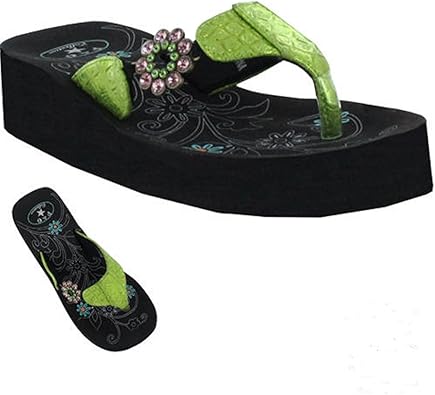 amazon flower flip flops