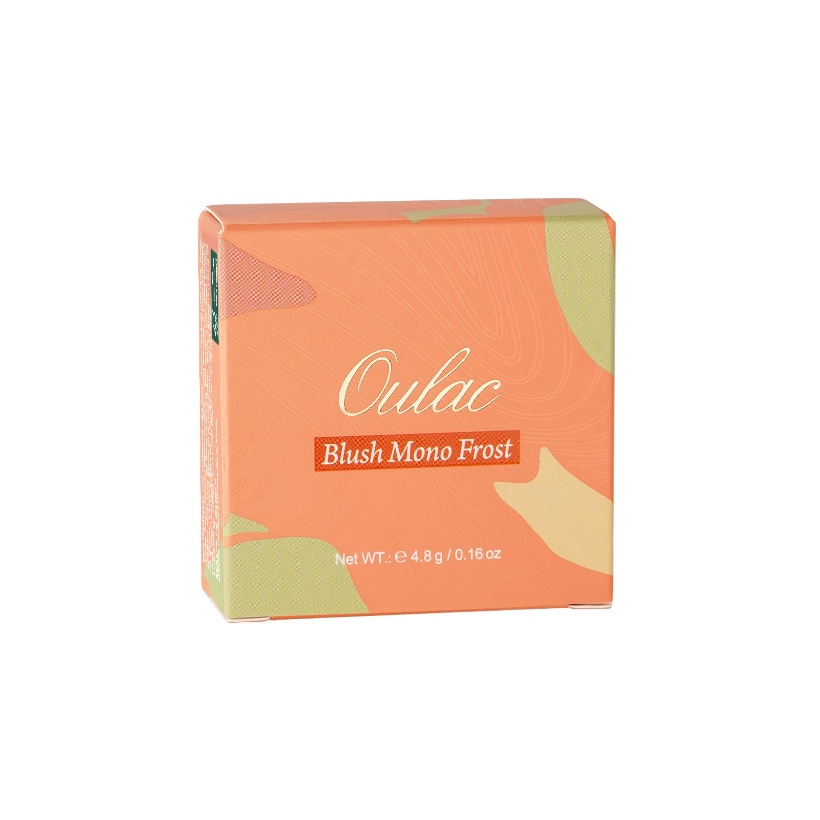 Oulac Pink Lumious Blush Makeup| 2 in 1 Powdery Blush & Highlighter| Shimmer Metallic Glow| Shape & Highlight Face| Cruelty-Free & Highlight Bling| F06 Pinky Ice
