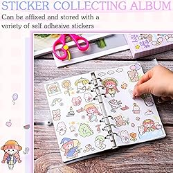 Sticker Collecting Album Reusable Sticker Book