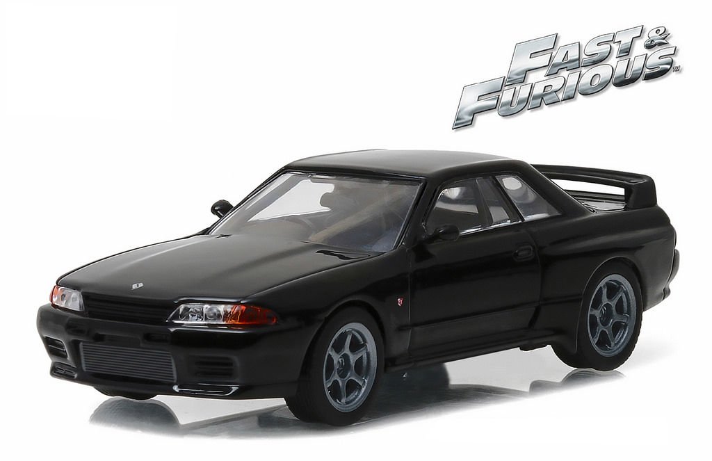 1989 Nissan Skyline GT-R (R32) Black Fast and Furious Fast 7