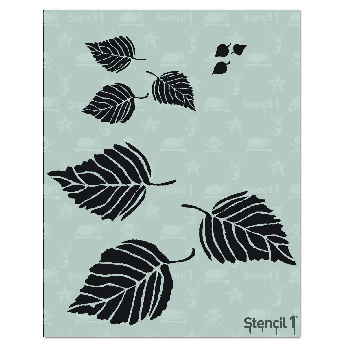 Stencil1 Stencil 8.5 x 11-inch-Leaves