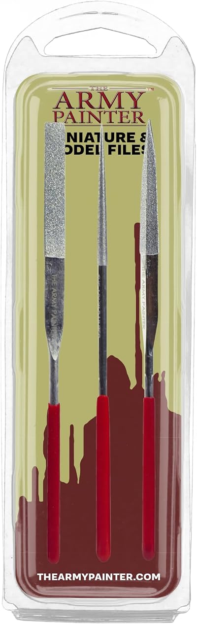 The Army Painter Miniature & Model Files 3-Piece Diamond File Set