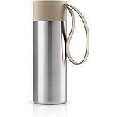 Eva Solo | to Go Cup 12oz | Double Walled Thermo Cup with Vacuum | Danish Design, Functionality & Quality | Pearl Beige
