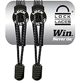 Lock Laces Elastic No Tie Shoelaces for Kids &amp; Adults, One Size Fits All