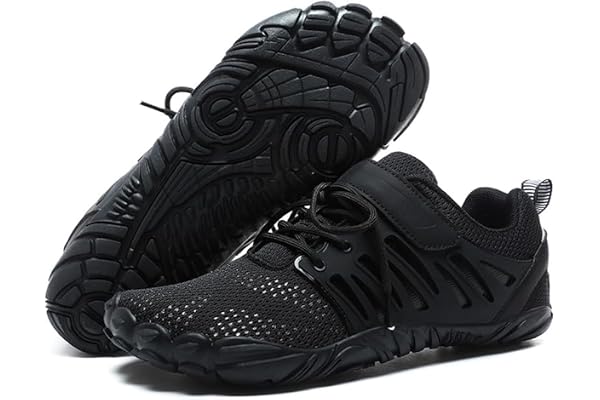MIFAWA Barefoot Shoes Men Wide Toe Box Zero Drop Toe Shoes Men for Gym Workout Minimalist Weightlifting Cross-Trainer Running