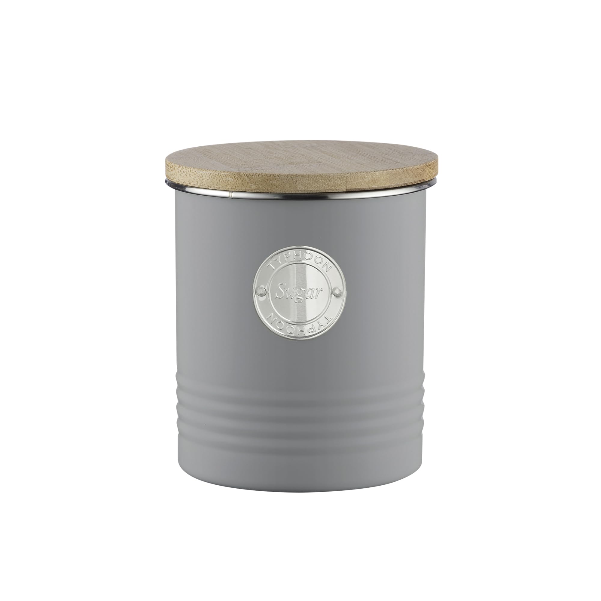 Typhoon Living Grey Sugar Canister 1 Litre