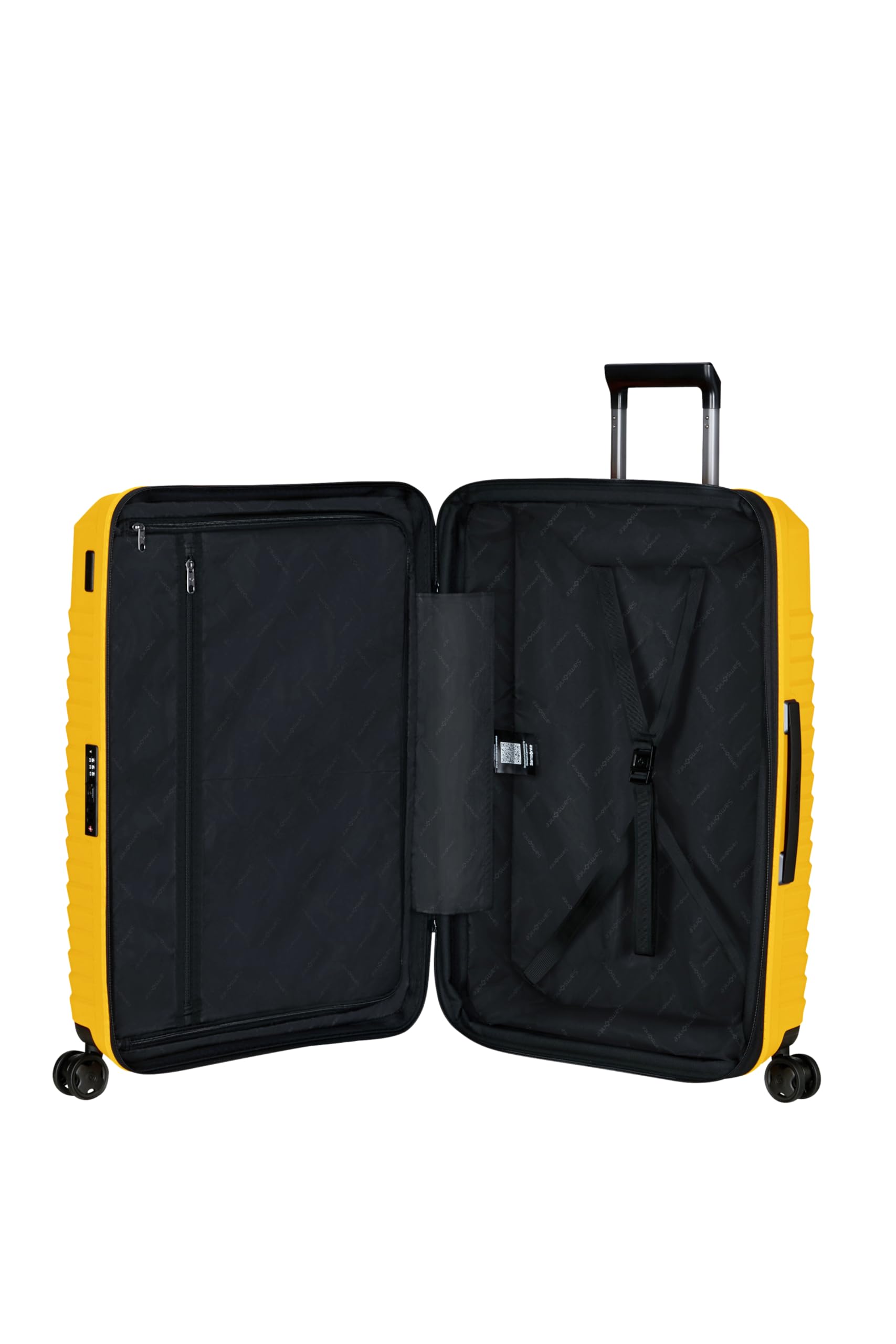 Samsonite Intuo - Hartschalenkoffer Mittelgroß (69 cm), Erweiterbar, Reisekoffer mit 4 Rollen, Leicht, TSA-Schloss, 79/87 L, Gelb (Citrus) 2