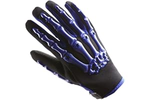 1Storm Adult Motocross Gloves Motorcycle BMX MX ATV Dirt Bike Bicycle Skeleton Cycling Gloves