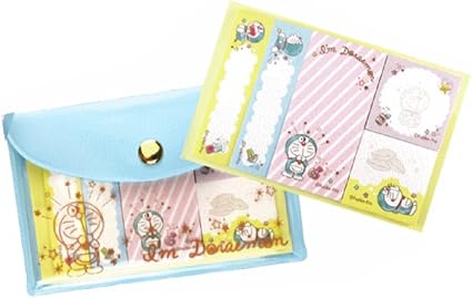 ドラえもん ポーチ入り付箋 キラキラパステル どらえもん ドラちゃん のび太 アニメ キャラクター グッズ 文房具 学校 シール 付箋 ステッカー かわいい Idkp 付箋 文房具 オフィス用品 Amazon