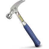 ESTWING Rip Hammer, 16oz Milled Face, Shock Reduction Grip, E3-16SM | Made in USA, Rip Claw Versatility, Built For The Pro, Forged In One Piece, Patented Shock Reduction Grip, Heritage Proven
