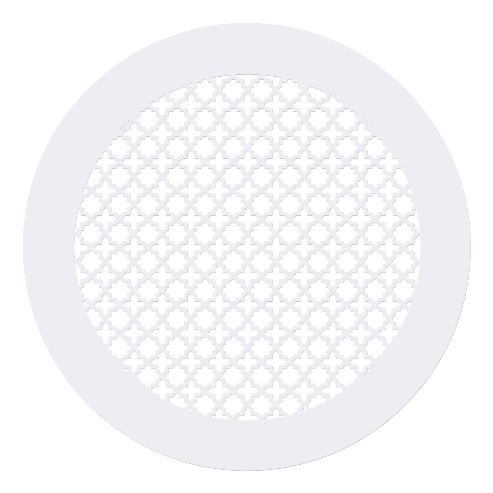 PATIKIL Air Vent Cover Grille for 9.5" Duct Opening, Acrylic Glass (PMMA) Decorative Wall Ceiling Hole Cover Register for Home Ventilation Decor