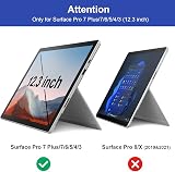 IPROKKO Privacy Screen for Surface Pro 7 Plus/7/6/5/4 12.3 inch Magnetic view 6