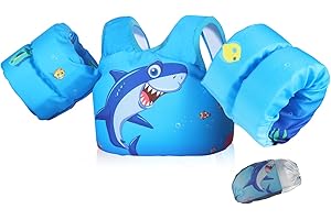 Welebar Swim Vest for Toddler, Suit for Kids 28-70 lbs, Floaties for Boys and Girls Swimming Aid, Training, Suit for Infant/Toddler/Children