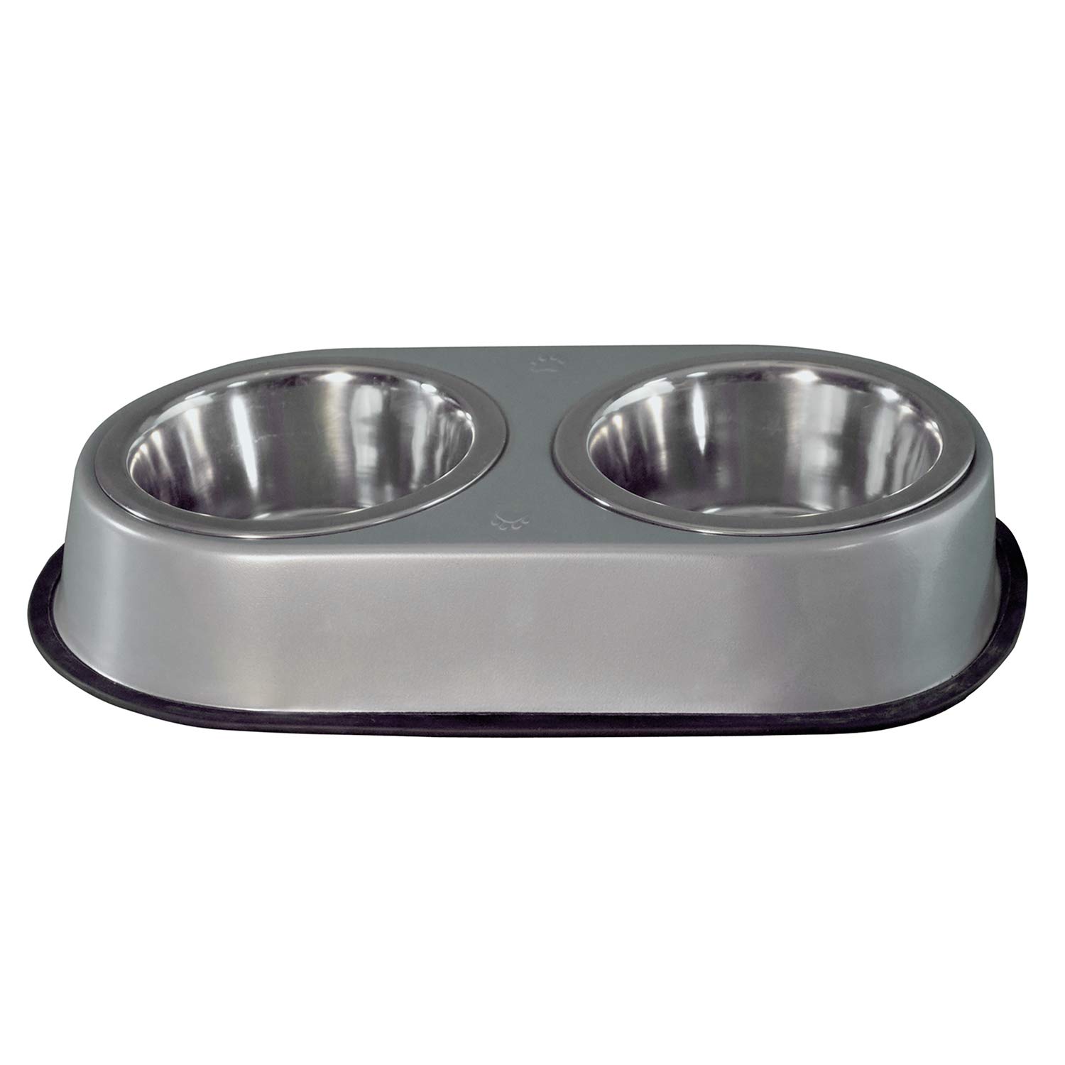 Arquivet Stainless Steel Double Feeder 2 x 0.75L for Dog